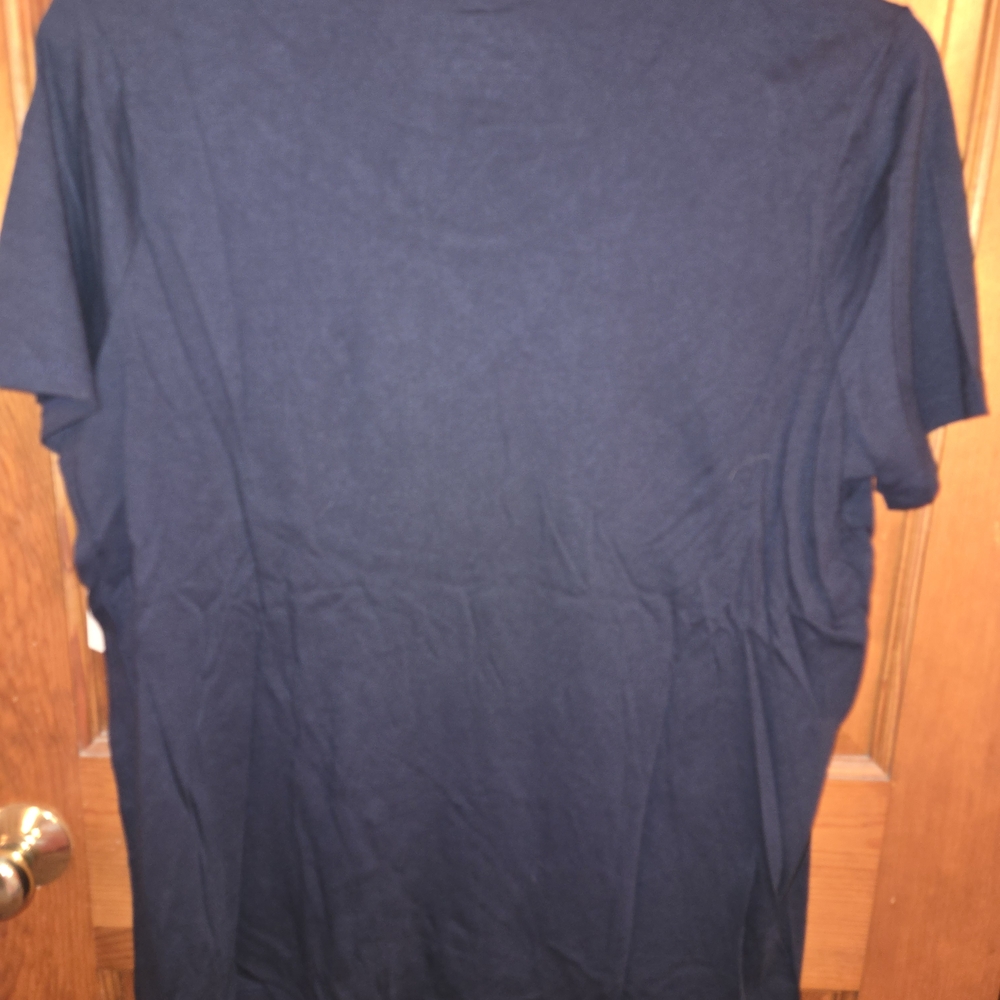 Talbots Black Short Sleeve Ruffle Top - Picture 2 of 2